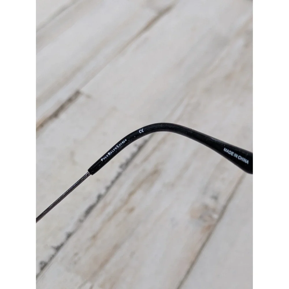 Polo Ralph Lauren 1007 9002 Silver Frames Half Rim 46-20-135 FRAMES ONLY